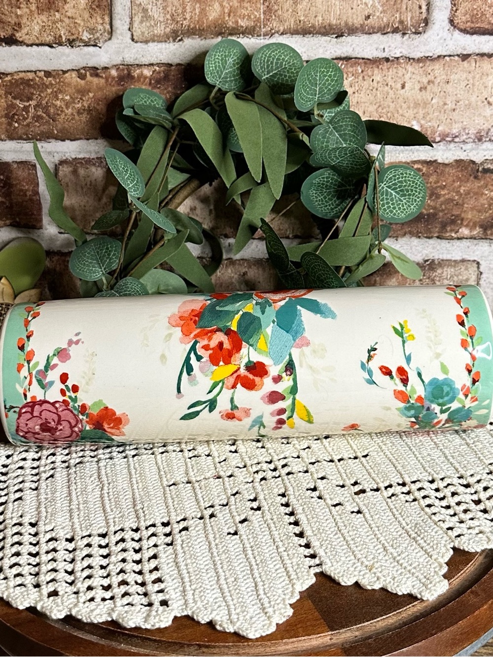 The Pioneer Woman Fancy Flourish Ceramic Rolling Pin 18”